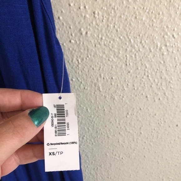 Old Navy Cobalt Blue Lace Romper - Picture 6 of 7